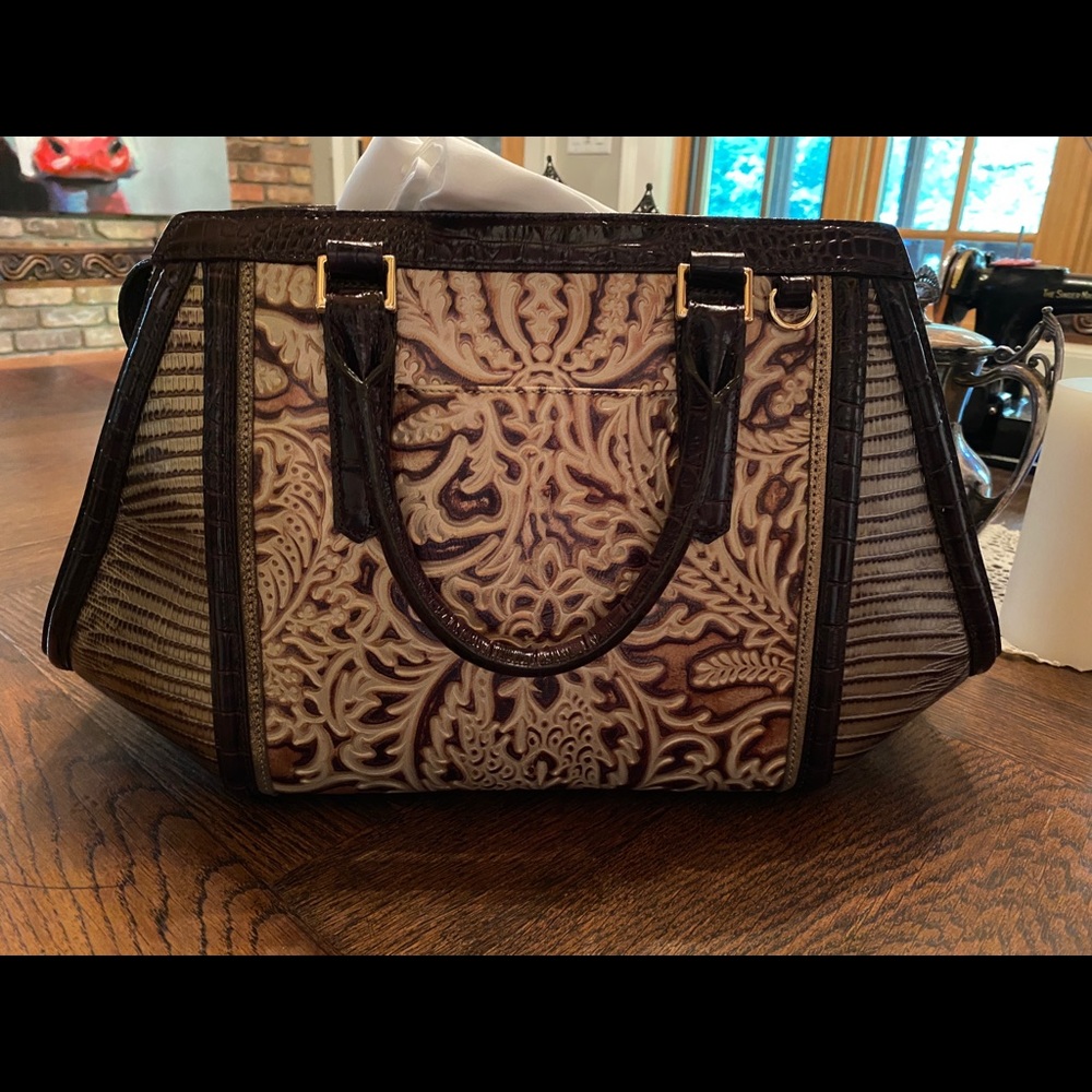 Brahmin Arden Satchel Bel Canto EUC